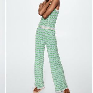 Mango lurex fabric co-ord set, like new condition